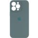 Силіконовый чохол з закритою камерою для iPhone 13 Pro Max Pine Green 208-00774 фото