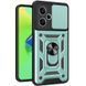 Ударопрочный чехол Camshield Serge Ring для Xiaomi Poco M6 Pro 5G Green 777-04356 фото 1
