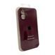 Силиконовый чехол с закрытой камерой для iPhone 17 Maroon 666-04204 фото 2