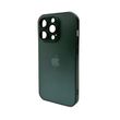 Чохол для смартфона AG Glass Matt Frame Color для iPhone 15 Pro Cangling Green 666-00641 фото