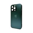 Чохол для смартфона AG Glass Matt Frame Color для iPhone 11 Pro Max Cangling Green 666-00541 фото