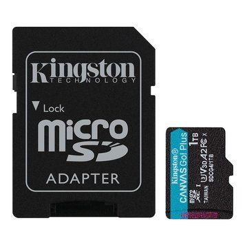 Карта пам'яті microSDXC (UHS-1 U3) Kingston Canvas Go! Plus 1Tb class 10 A2 V30 (R200MB/s, W-160MB/s) (adapter SD) SDCG4/1TB фото