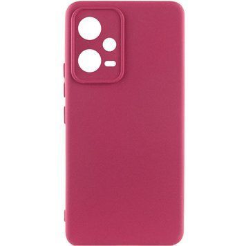 Чехол Silicone Cover Lakshmi Full Camera для Xiaomi Poco X5 5G / Redmi Note 12 5G Marsala 777-06993 фото