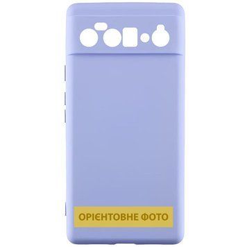 Чохол TPU GETMAN Liquid Silk Full Camera для Google Pixel 9 Pro XL Бузковий / Light purple ILSO-00000080993-13 фото