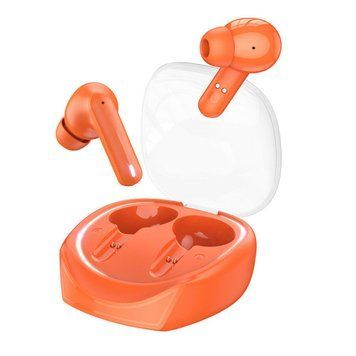 Наушники BOROFONE BW37 Amused true wireless ENC noise reduction BT headset Orange 656-00890 фото