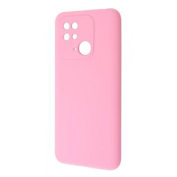 Чохол WAVE Full Silicone Cover для Xiaomi Redmi 10C Light pink 656-07416 фото