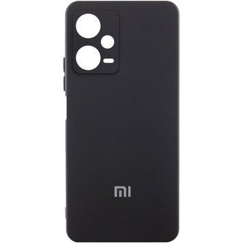 Чохол Silicone Cover Lakshmi Full Camera для Xiaomi Redmi Note 12 Pro+ 5G Чорний 555-02176 фото