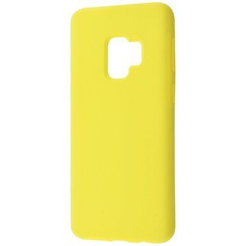 Чохол WAVE Full Silicone Cover для Samsung Galaxy S9 (G960F) Yellow 656-07316 фото