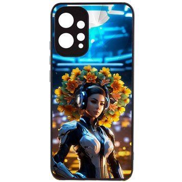 TPU+PC чехол Prisma Ladies для Xiaomi Redmi 12 Cyberpunk 777-07402 фото