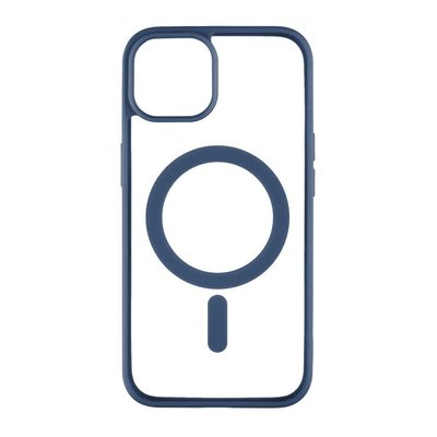 Силиконовый чехол Clear Color Case with MagSafe для iPhone 15 Pro Синий 214-00446 фото