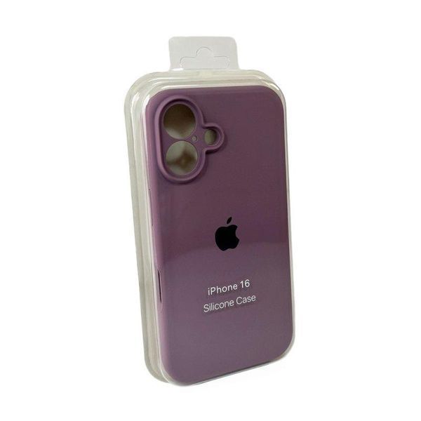 Силиконовый чехол с закрытой камерой для iPhone 17 Blackcurrant 666-04205 фото