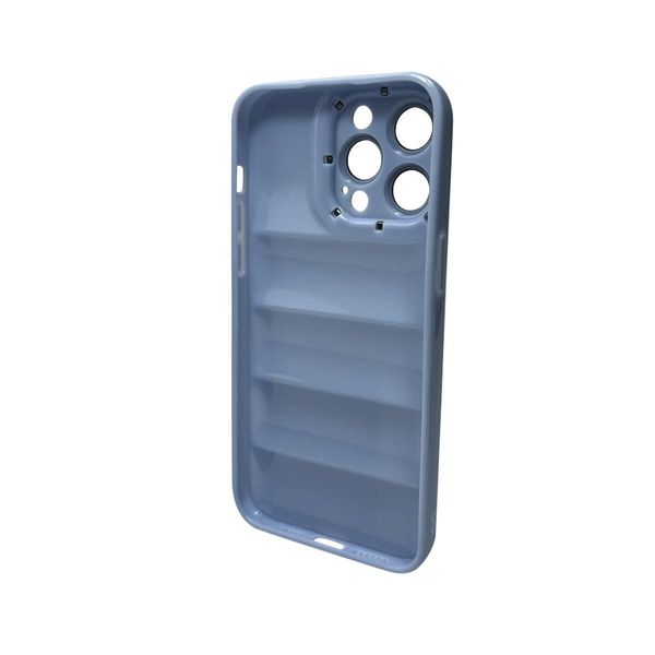 Чехол Down Jacket Frame для iPhone 15 Pro Light Blue 666-00377 фото