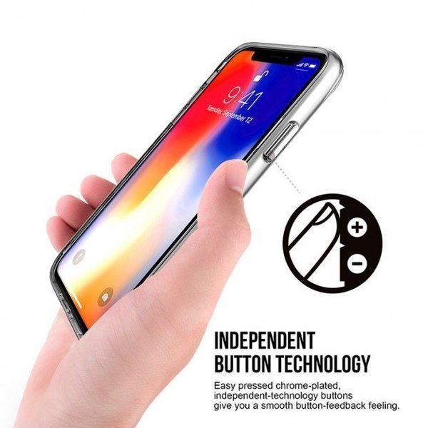 Протиударний чохол Space для iPhone Xr Прозорий 211-00004 фото