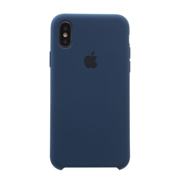 Силиконовый чехол для iPhone X/XS Navy Blue 208-00109 фото