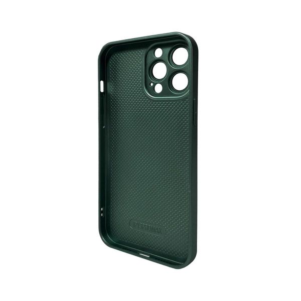 Чохол для смартфона AG Glass Matt Frame Color для iPhone 13 Pro Max Cangling Green 666-00591 фото