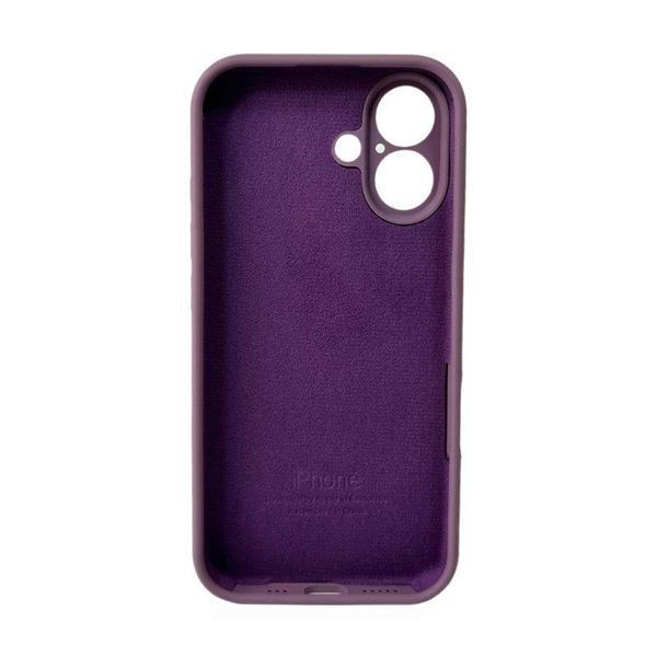 Силиконовый чехол с закрытой камерой для iPhone 17 Blackcurrant 666-04205 фото