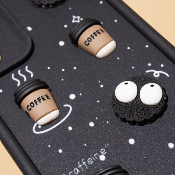 Чохол Pretty Things Case для Xiaomi Redmi 12 4G Black/Fluffy White 777-02195 фото