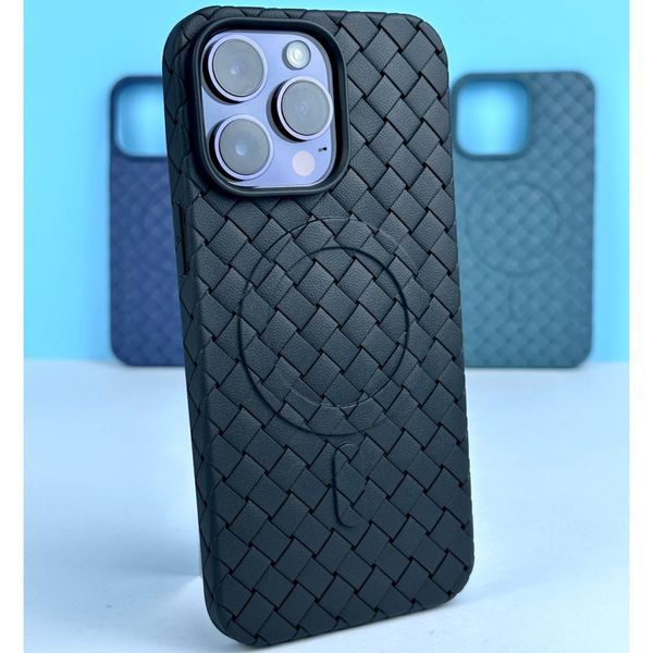 Чохол Bottega Veneta Premium with MagSafe для iPhone 12 Pro Max Сірий 214-01781 фото