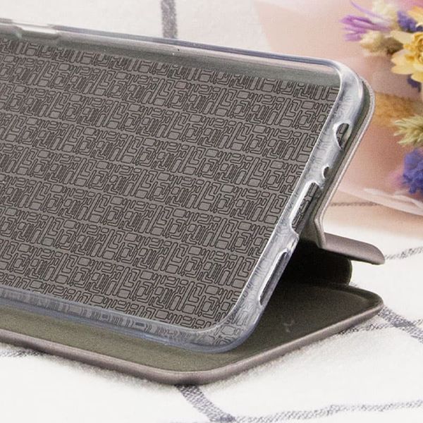 Кожаный чехол-книжка Classy для Xiaomi Redmi 12C Grey 777-05791 фото