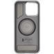 Чохол SGP PC+Leather with Magnetic Fit для Apple iPhone 15 Pro (6.1") Grey ILSO-00000074876-5 фото 2