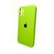 Силіконовий чохол закрита камера для iPhone 11 Pro Shiny-Green 113-00007 фото