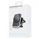 Автодержатель с Беспроводной Зарядкой Proove Square Magnetic Pro 15W metal gray 656-02646 фото 2