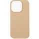 Силиконовый чехол Silk Full Protective для iPhone 16 (6.1") Desert Gold 777-10171 фото