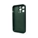 Чохол для смартфона AG Glass Matt Frame Color для iPhone 11 Pro Max Cangling Green 666-00541 фото 2