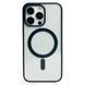 Силиконовый чехол Clear Color Case with MagSafe для iPhone 11 Pro Черный 214-00109 фото