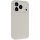 Силиконовый чехол Silk Full Camera Protective для Apple iPhone 17 Pro / 18 Pro (6.3") Antique White 777-09921 фото