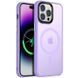 TPU+PC чохол Metal Buttons with MagSafe Colorful для Apple iPhone 14 Pro (6.1") Light Purple 555-03121 фото