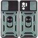 Ударопрочный чехол Camshield Serge Ring для Xiaomi Redmi Note 10 / Note 10s / Poco M5s Green 777-04658 фото