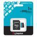 Карта пам'яті microSDXC (UHS-1 U3) Kingston Canvas Go! Plus 1Tb class 10 A2 V30 (R200MB/s, W-160MB/s) (adapter SD) SDCG4/1TB фото 2