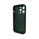 Чехол для смартфона AG Glass Matt Frame Color для iPhone 15 Pro Cangling Green 666-00641 фото 2