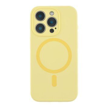 Чохол Glow Silicone Case Full Camera with Magsafe для iPhone 12 Pro Yellow 214-04004 фото