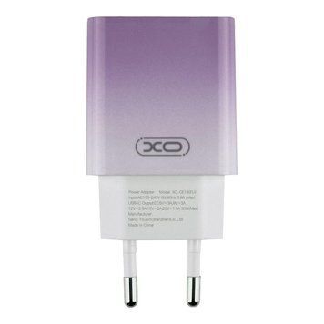 Мережевий зарядний пристрій XO CE18 1Type-C PD/QC 30W Фіолетовий 209-00361 фото