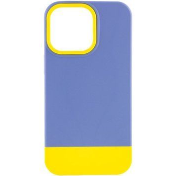 Чохол TPU+PC Bichromatic для Apple iPhone 13 Pro Max (6.7") Blue / Yellow 555-04004 фото