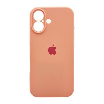 Силіконовий чохол з закритою камерою для iPhone 17 Grapefruit 666-04206 фото