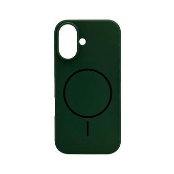 Чохол для смартфона Silicone Case Magnetic для Apple iPhone 16 Atrovirens 666-04065 фото