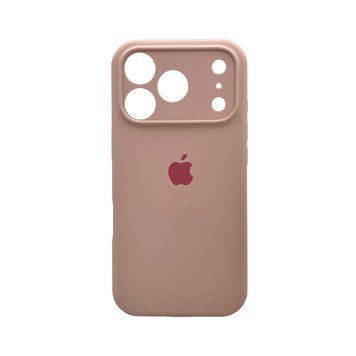 Силиконовый чехол с закрытой камерой для iPhone 17 Pro Max Pink Sand 666-04306 фото