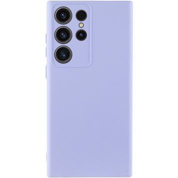 Чехол TPU GETMAN Liquid Silk Full Camera для Samsung Galaxy S26 Ultra Сиреневый / Light purple ILSO-00000084521-7 фото