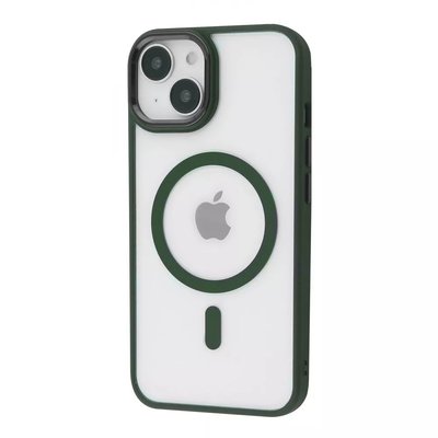 Чехол Cover Glossy Ardor Case with MagSafe для iPhone 13 Зеленый 214-01273 фото