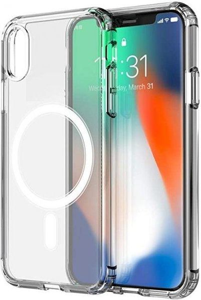 Прозорий чохол Clear Case with MagSafe для iPhone Xr 214-00082 фото