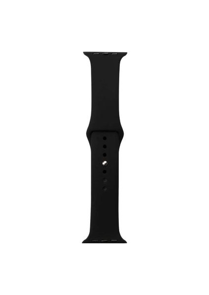 Силиконовый ремешок для Apple Watch 38/40/41 мм Black 212-00603 фото