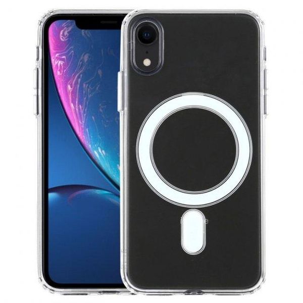 Прозорий чохол Clear Case with MagSafe для iPhone Xr 214-00082 фото