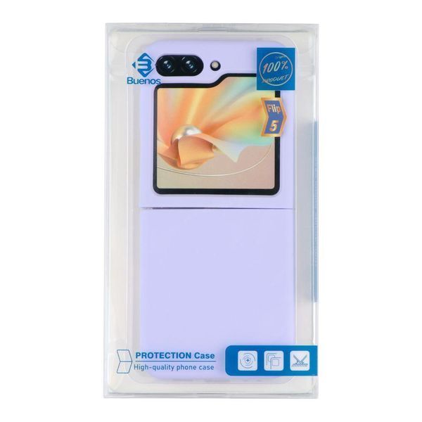 Чохол Folding Silicone для Samsung Galaxy Flip 5 (F731) Elegant Purple 757-00616 фото