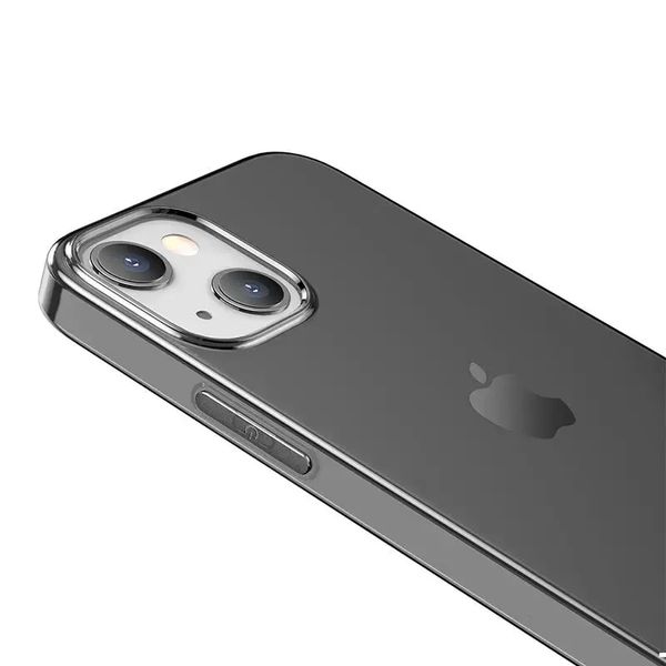 Чехол Light Series для iPhone 15 Pro Прозрачно-черный 208-02110 фото