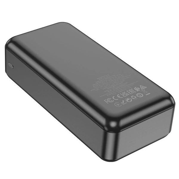 Портативний акумулятор Hoco J101B Astute 30000mAh QC3.0&PD 22.5W Чорний 216-00093 фото