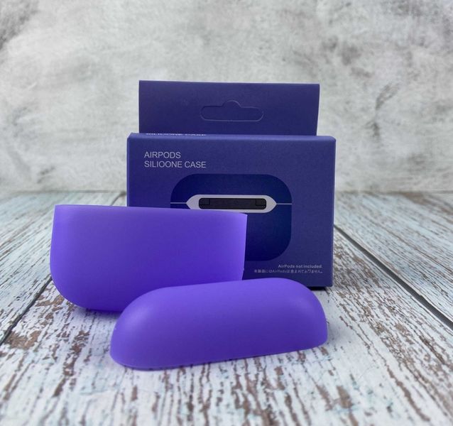 Силіконовий чохол для навушників AirPods Pro Lilac 203-00064 фото