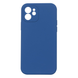 Силиконовый чехол с закрытой камерой для iPhone 12 Mini Blue Cobalt 333-01155 фото